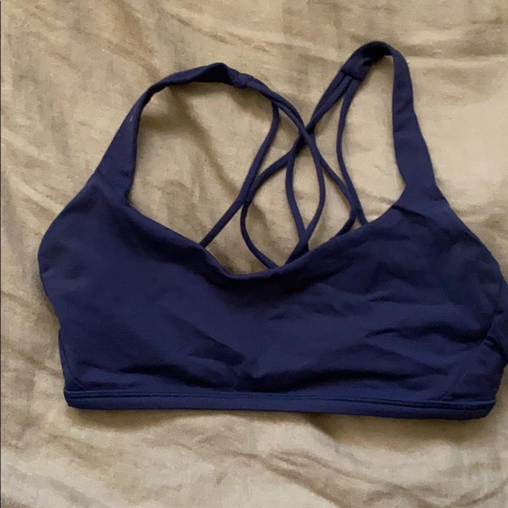 Lululemon Navy sports bra